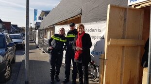Even een praatje met de wijkagent