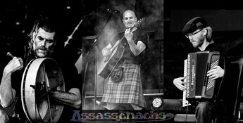 The Assassenachs in folkclub Oosterleek