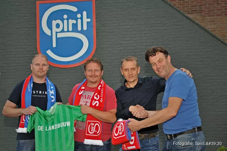 SC Spirit &#39;30 en ZVV De Landbouw slaan handen ineen