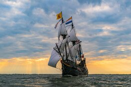 Halve Maen on tour naar Enkhuizen