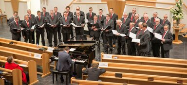 Mannenkorenconcert op 15 september a.s. in Andijk