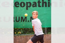 Westfries tennistalent Wester Klerk 2e op NK t/m 14 jaar
