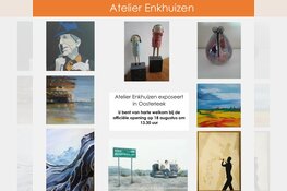 Eerste expositie kunstenaarsgroep” Atelier Enkhuizen”