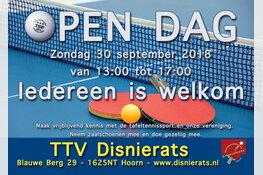 Activiteiten voor jong en oud tijdens open dag TTV Disnierats