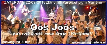 Feesten op z&#39;n Westfries met Oôs Joôs komende zaterdag in Marlène