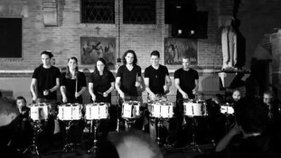 Slagwerkgroep Ursem geeft een bijzonder concert in de Bavokerk