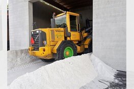 Ruim 600 ton zout voor nieuw steunpunt Heerhugowaard