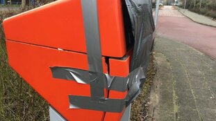 Brievenbussen in Andijk niet voor 't eerst vernield door vuurwerk