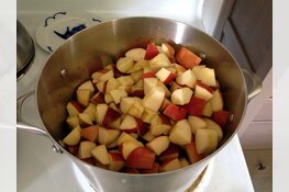 Smullen van ouderwetse appelflap anders