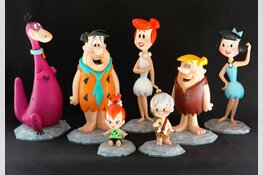 Familie-museum met Floris en Flintstones