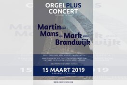 Martin Mans en Mark Brandwijk in Geref. Kerk Andijk