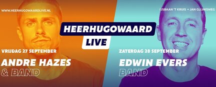 Kaartverkoop Heerhugowaard Live gaat vrijdag van start