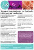 “Genezen” in een zoutkamer van Halomedics in Limmen, Hoorn en Schagen