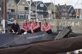 Urker mannen kwartet en Gerwin van der plaat op 3 Mei 2019 in Andijk