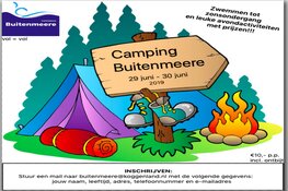 Kindercamping bij Zwembad Buitenmeere