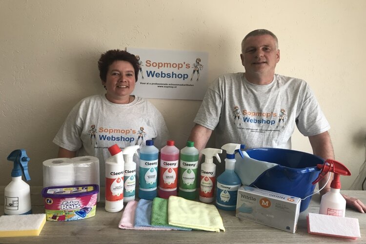 Sopmop's Webshop: Voor al uw professionele schoonmaakartikelen
