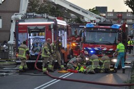 Zeer grote brand in Hoorn: meerdere gewonden