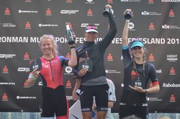Profs heersen tijdens Ironman Hoorn; winst voor Tristan Olij en Tessa Kortekaas
