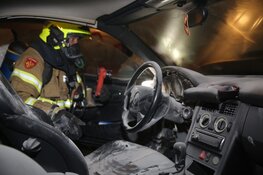 Autobrand in Spanbroek