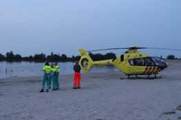 Zwemmer gevonden na massale zoekactie