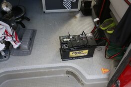 Camper dreigt in brand te vliegen