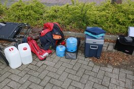 Camper dreigt in brand te vliegen