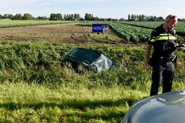 Auto te water na slippartij