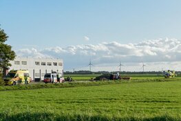 Man raakt zwaargewond na val uit raam in Oostwoud