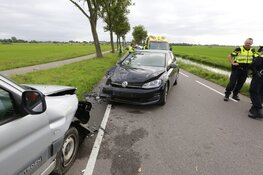 Twee voertuigen total loss na aanrijding