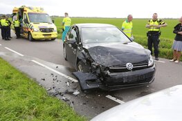 Twee voertuigen total loss na aanrijding