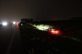 Auto in sloot in Hoogkarspel