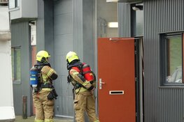 Beginnende brand in de kiem gesmoord