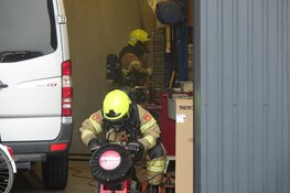 Beginnende brand in de kiem gesmoord