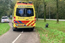 Ongeluk in Bovenkarspel: opzittende scooter vluchten