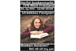 Herfst-boekenmarkt bij IVN