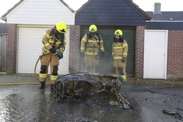 Scooter volledig uitgebrand in Obdam
