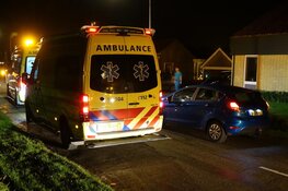 Brommobiel betrokken bij botsing Andijk