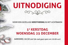 Feestelijke Kerstviering op Eerste Kerstdag