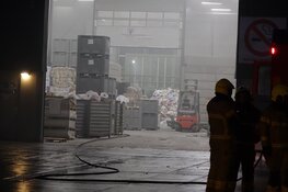 Brandje bij recyclingbedrijf in Wognum