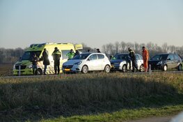 Meerdere gewonden bij kettingbotsing in Hem