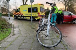 Fietsster aangereden in Grootebroek