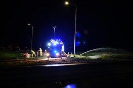 N307 afgesloten vanwege wateroverlast