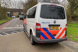 Aanhouding na overval Bovenkarspel, politiewagen in aanrijding