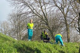 Ongeval Enkhuizen, persoon in de boeien geslagen