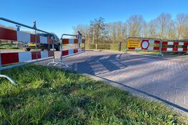 Kooizandweg Enkhuizen afgesloten op last van burgemeester