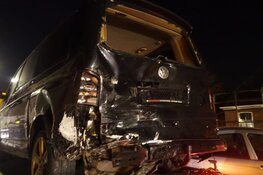 Drie auto's total loss in Berkhout