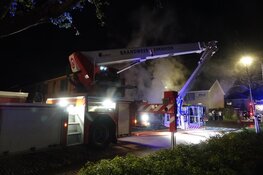 Flinke brand bij woning in Enkhuizen
