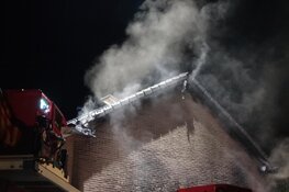 Flinke brand bij woning in Enkhuizen