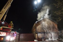 Flinke brand bij woning in Enkhuizen