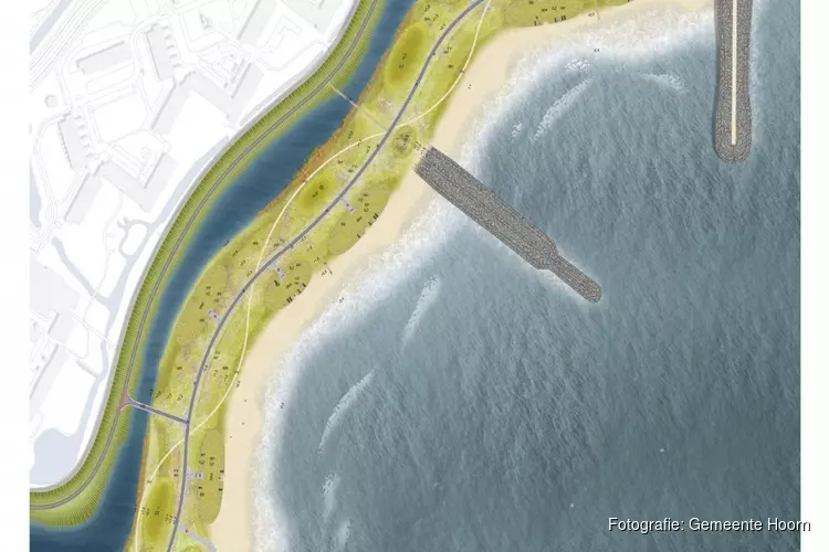 Nieuwe stap in ontwikkeling stadsstrand Hoorn